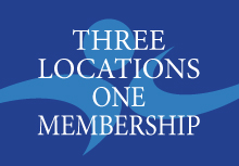 3 Locations with One Membership