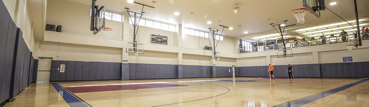 Main Center Indoor Basketball Court