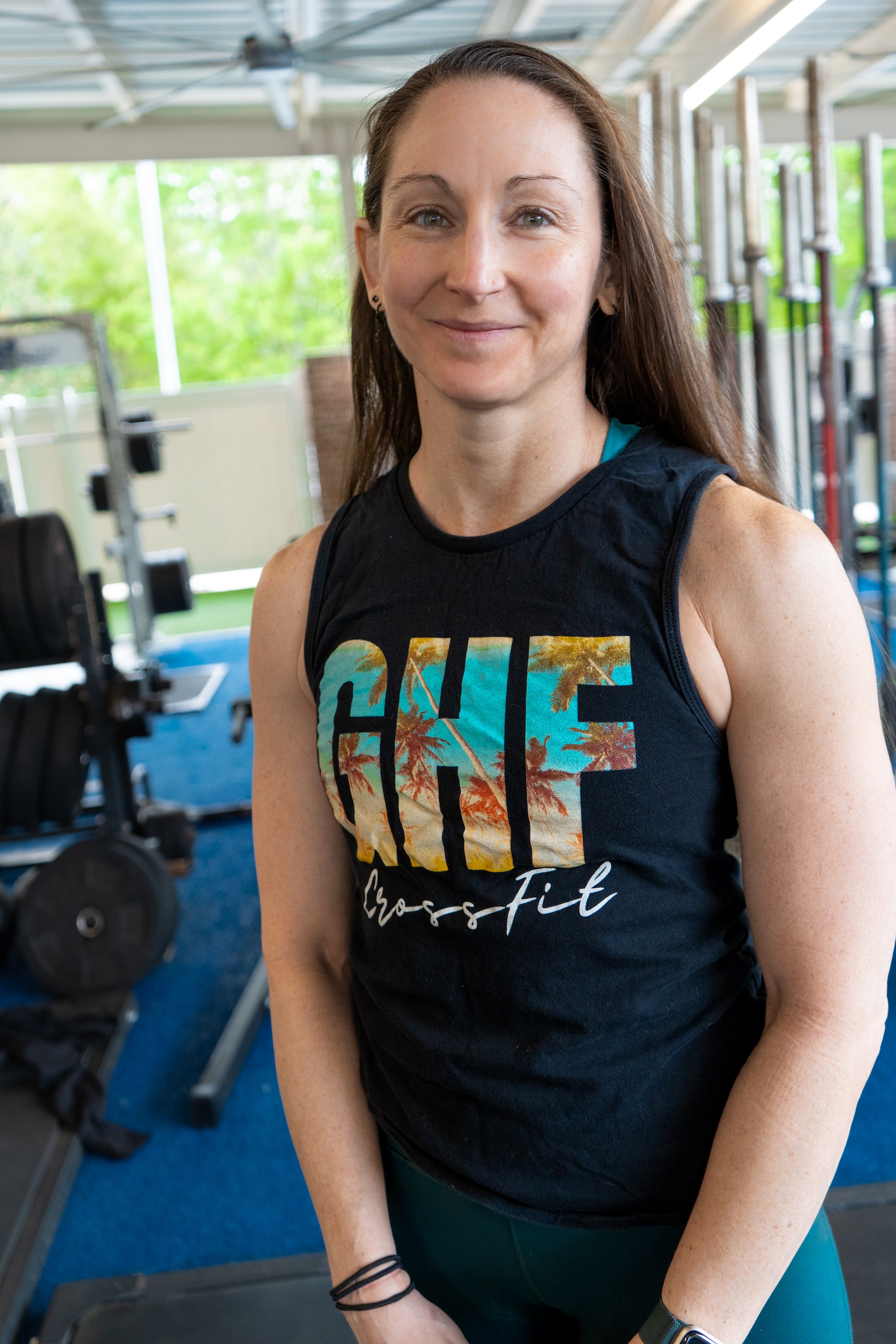 Jen Mauser Gainesville CrossFit coach Jen Crossfit Coach at Gainesville Health and Fitness Gym