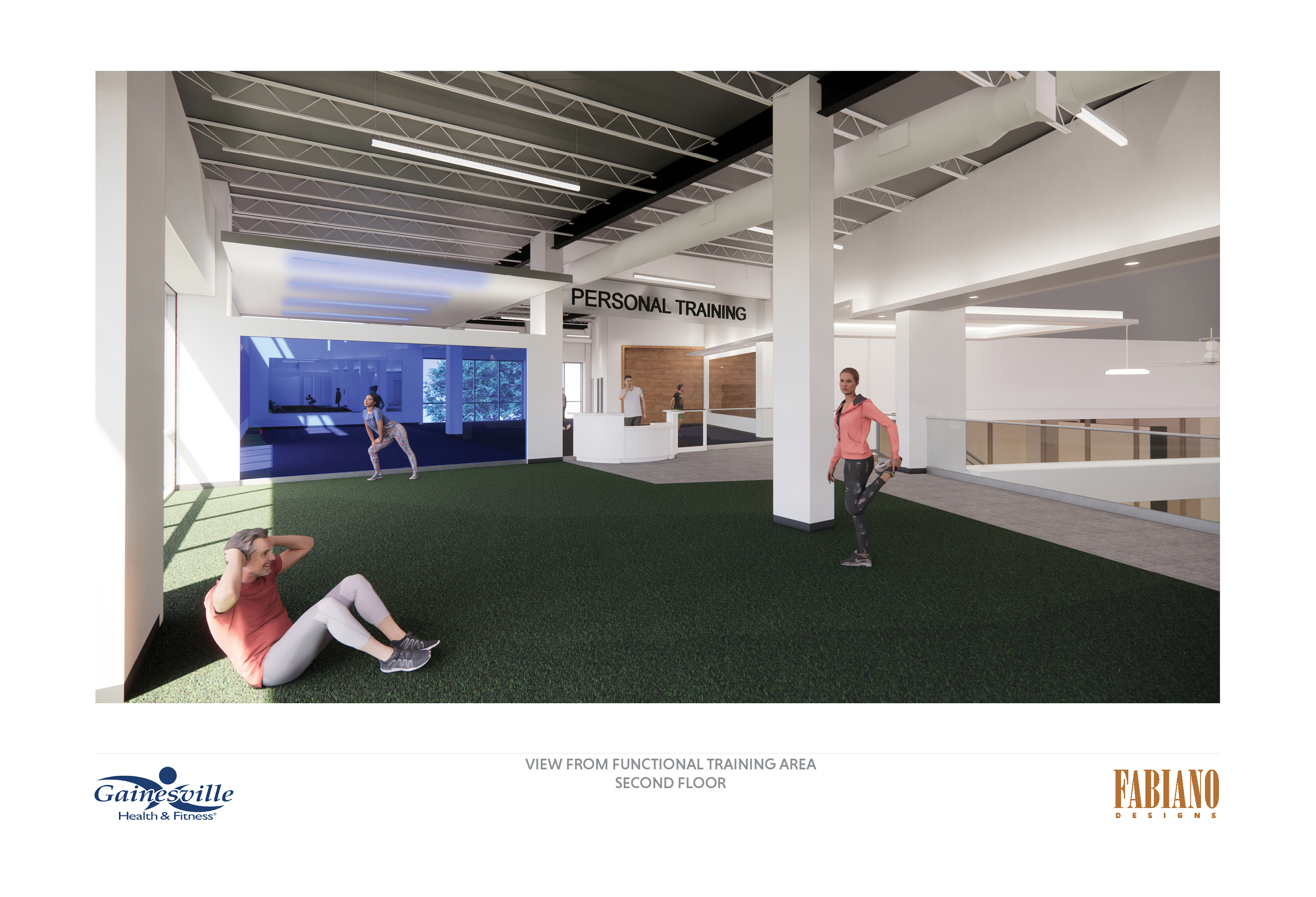 functional training with turf in gainesville gym
