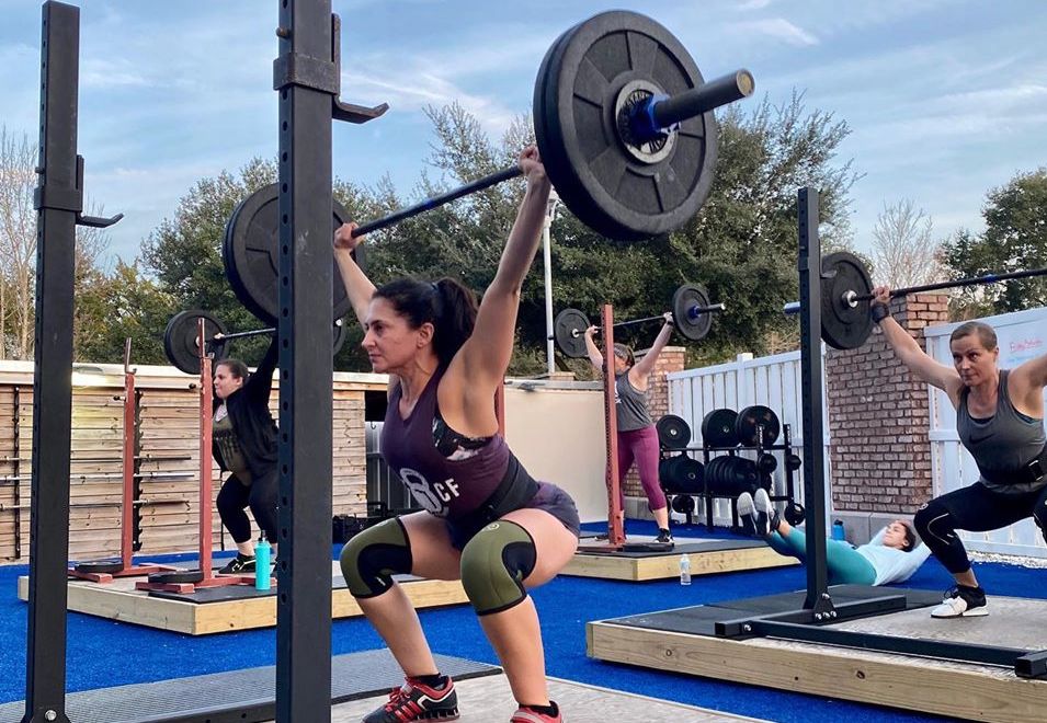 squat rack weight training gym