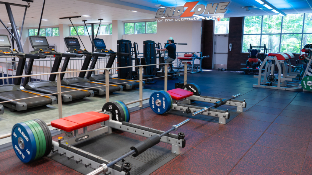 gym space for working the glutes called the endzone