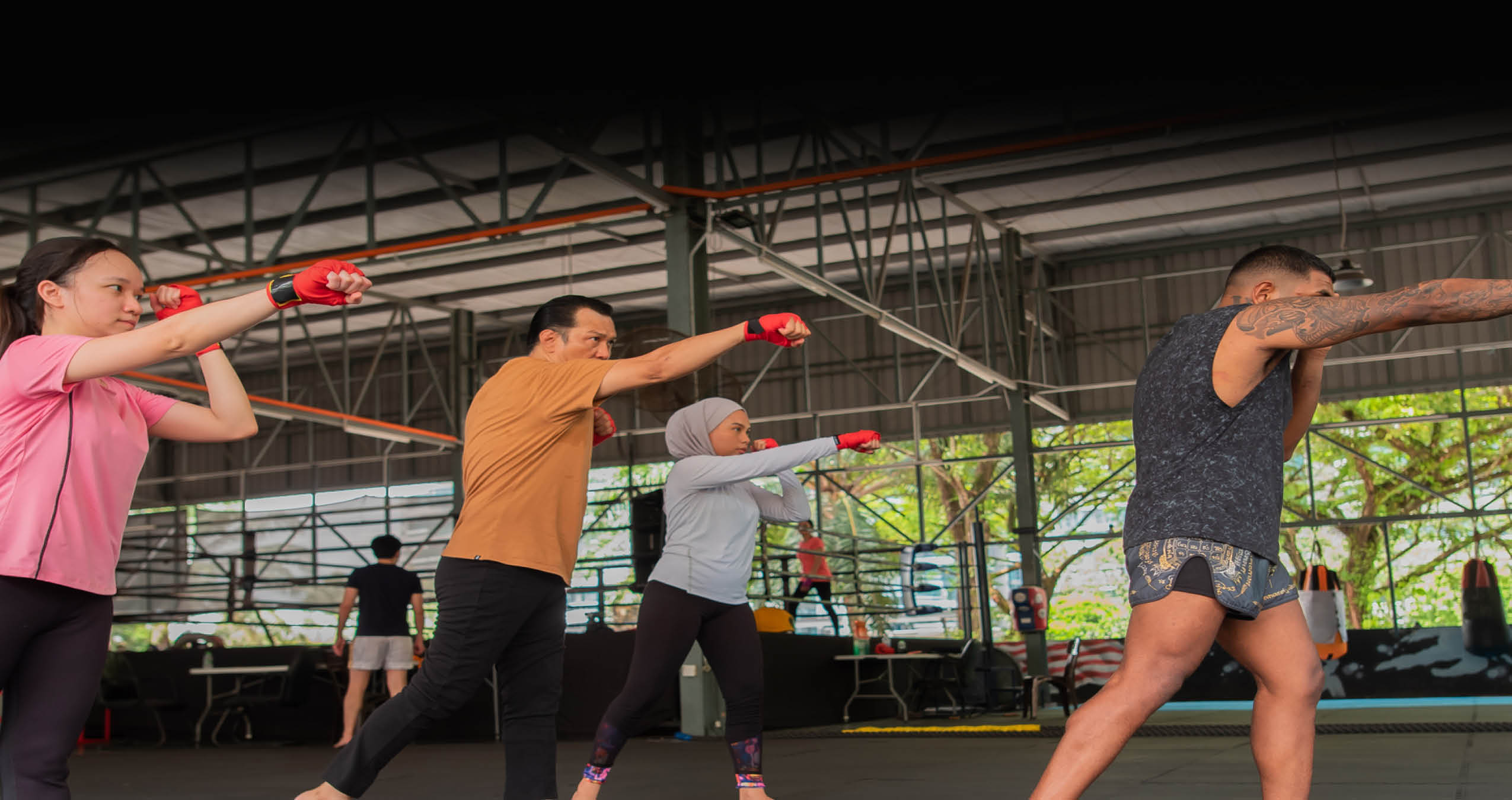 kickboxing class at GHF gainesville fl