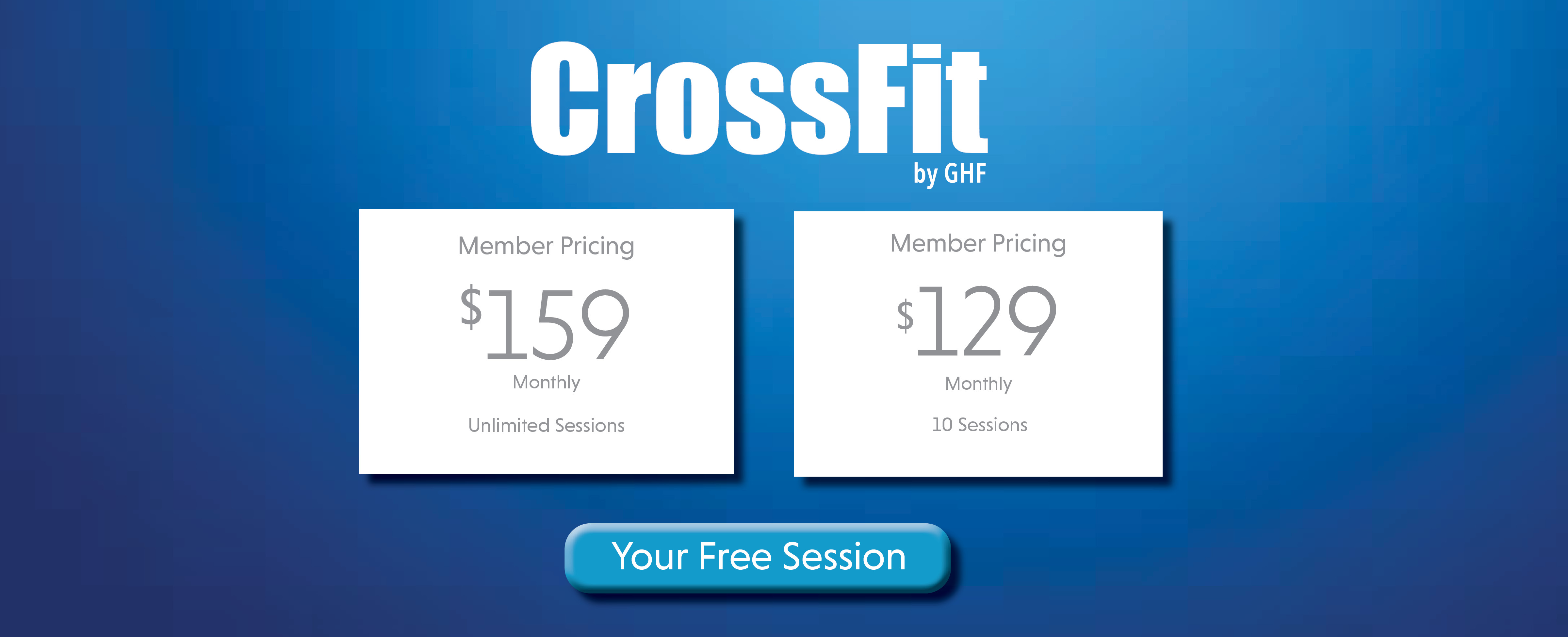 GHF CrossFit Pricing