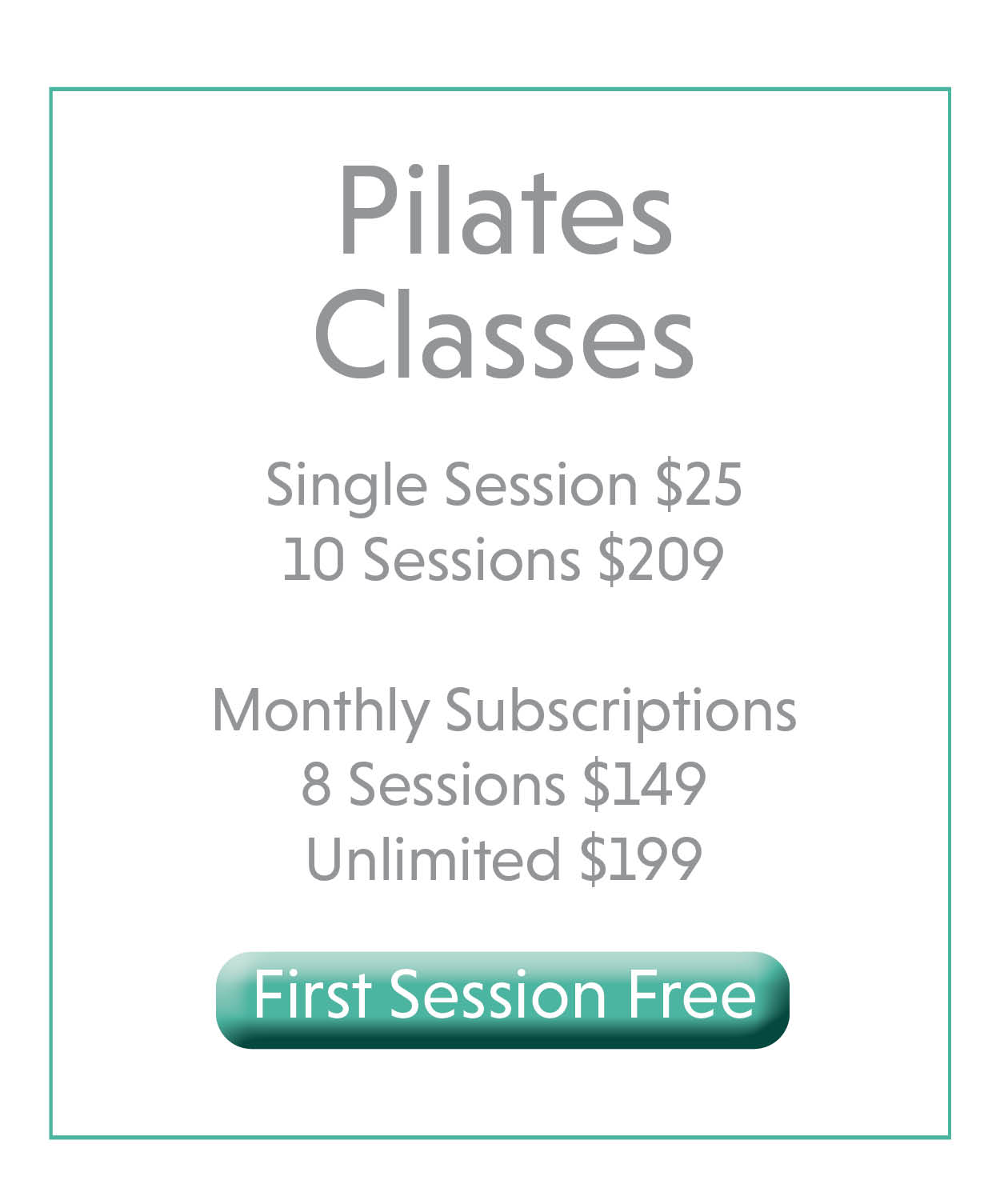pilates classes in gainesville pricing
