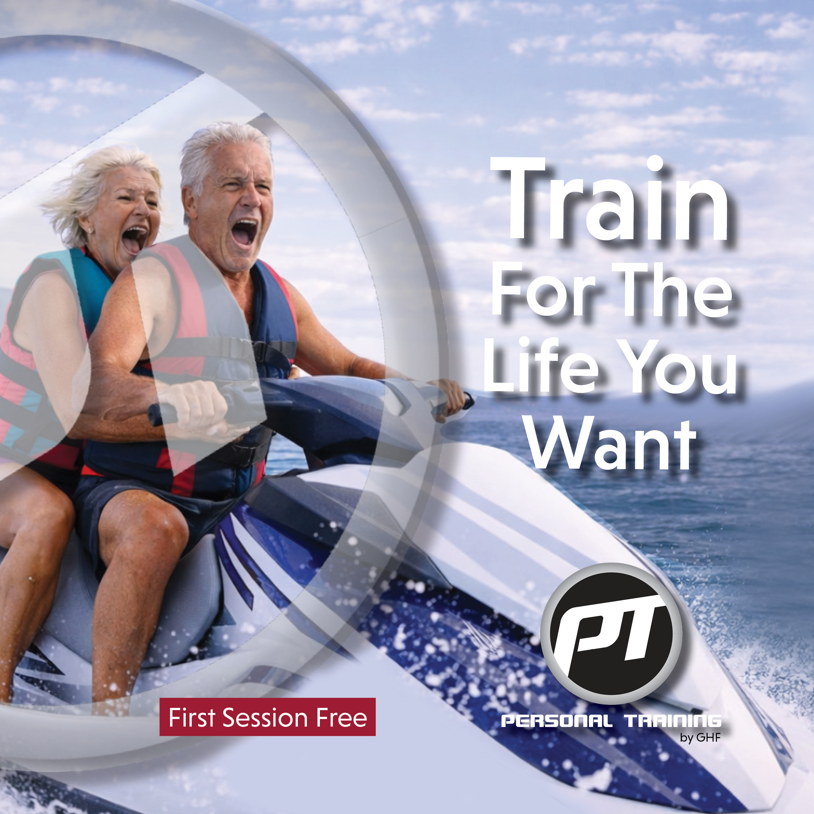 personal training promotion train for the life you want with free session ghfc.com/private